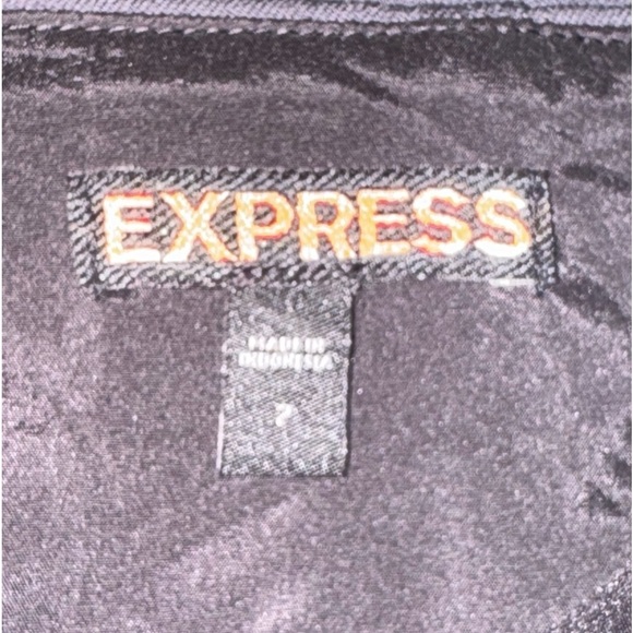 Express Back Zip Pencil Aline Skirt size 2 - Picture 5 of 5